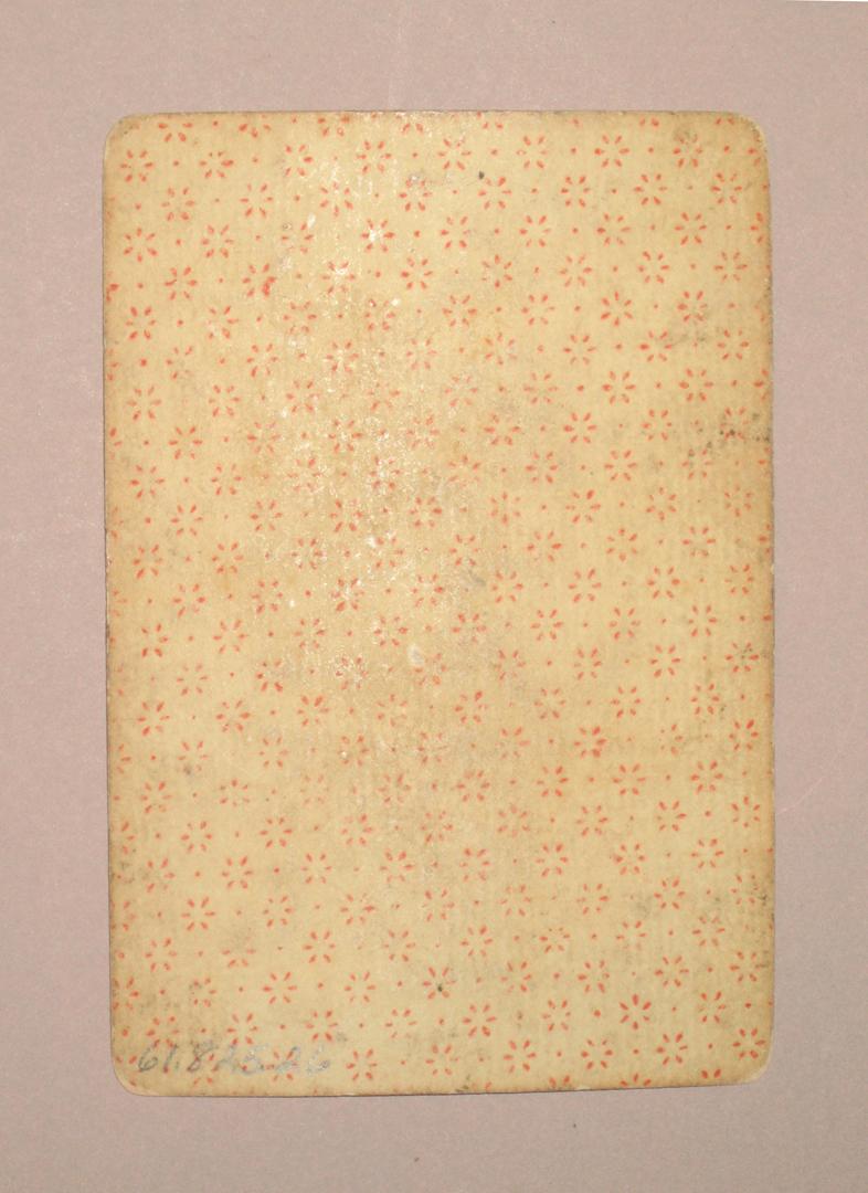 1961.0825.026 Playing Card (reverse)