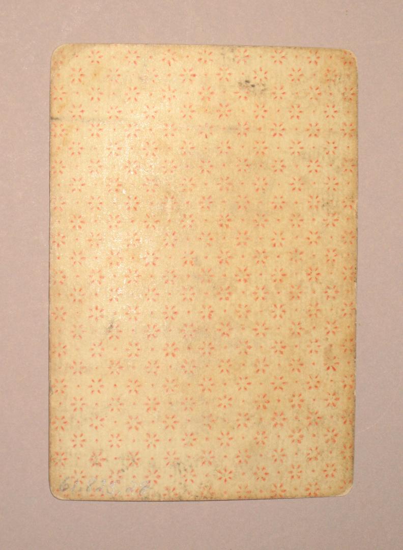 1961.0825.028 Playing Card (reverse)