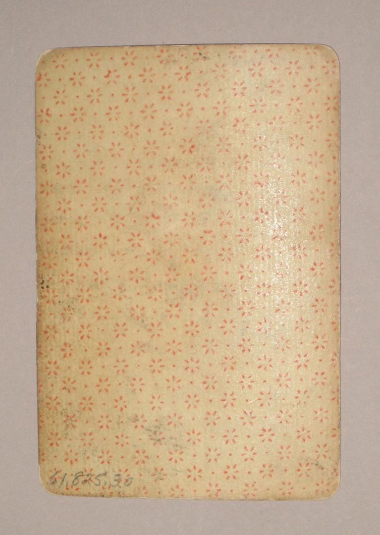 1961.0825.030 Playing Card (reverse)