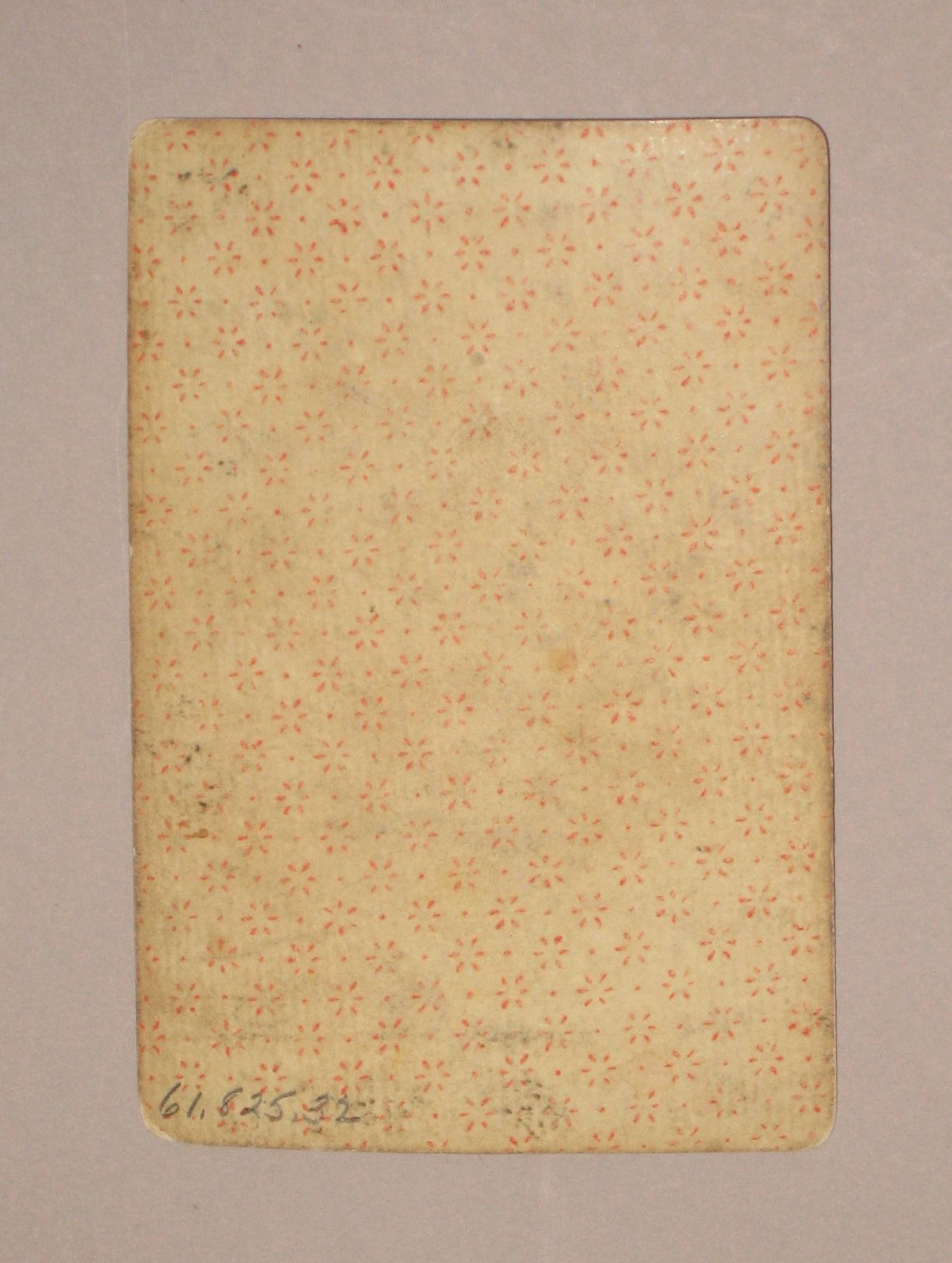 1961.0825.032 Playing Card (reverse)