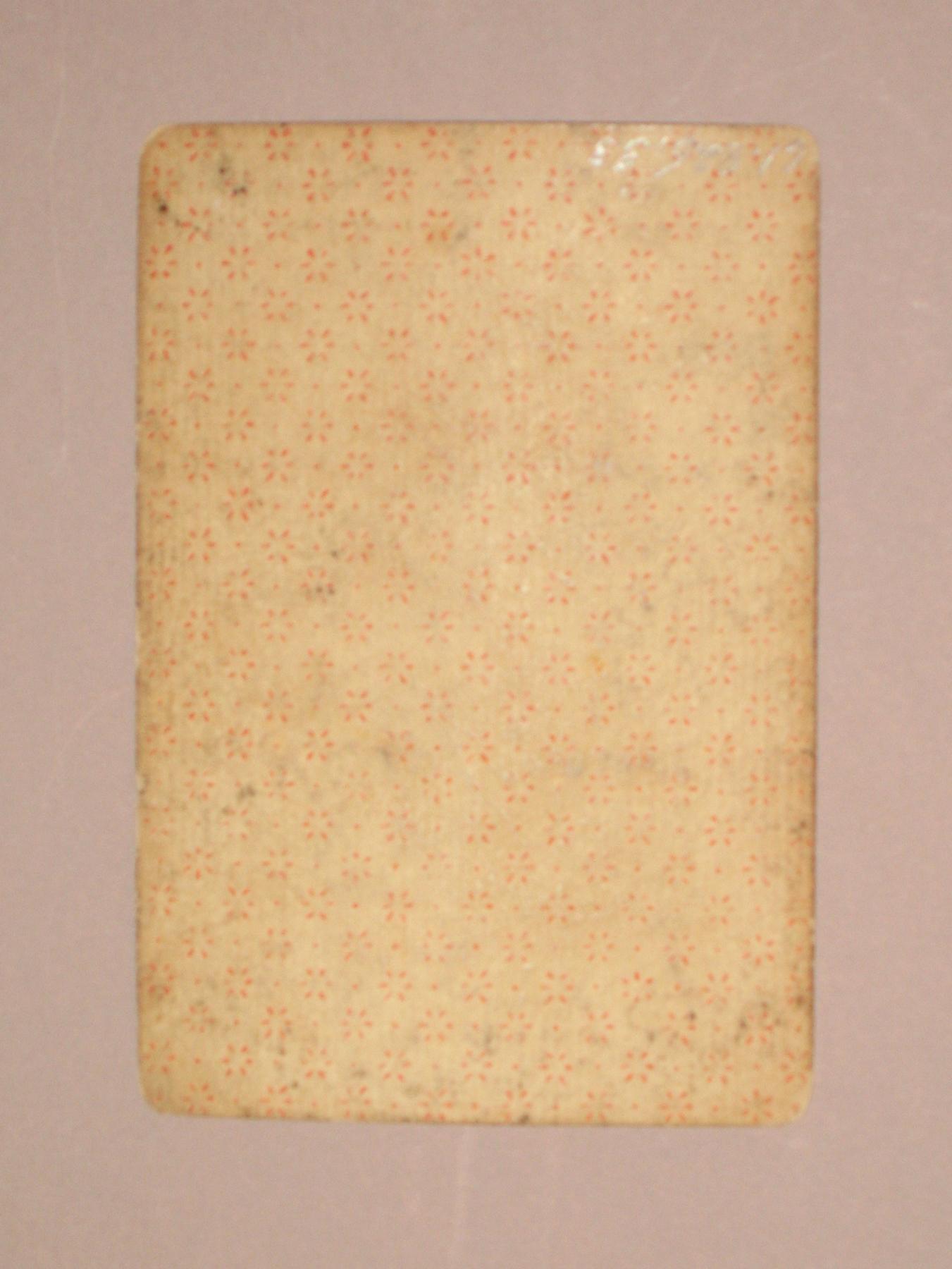 1961.0825.033 Playing Card (reverse)