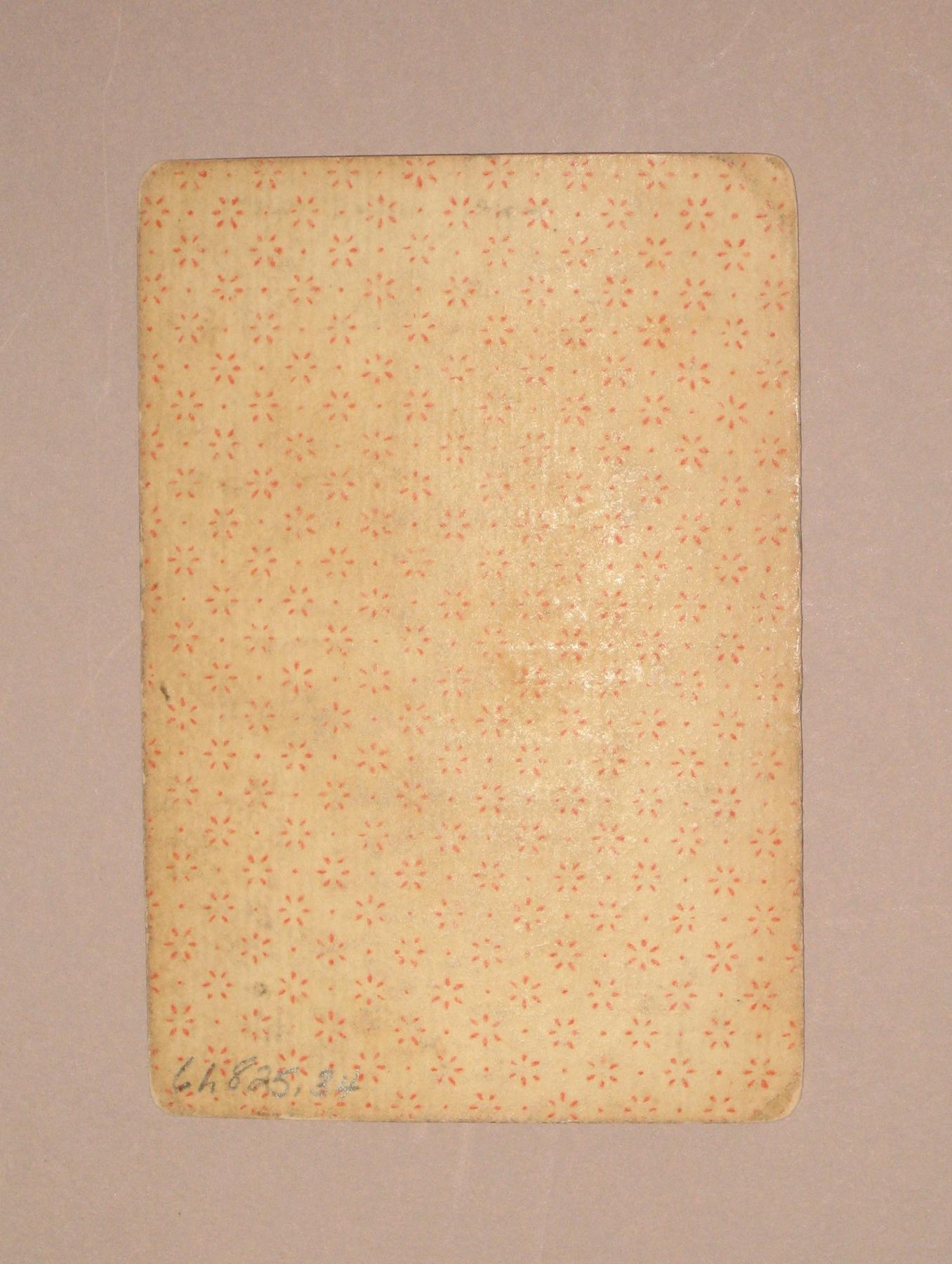 1961.0825.034 Playing Card (reverse)