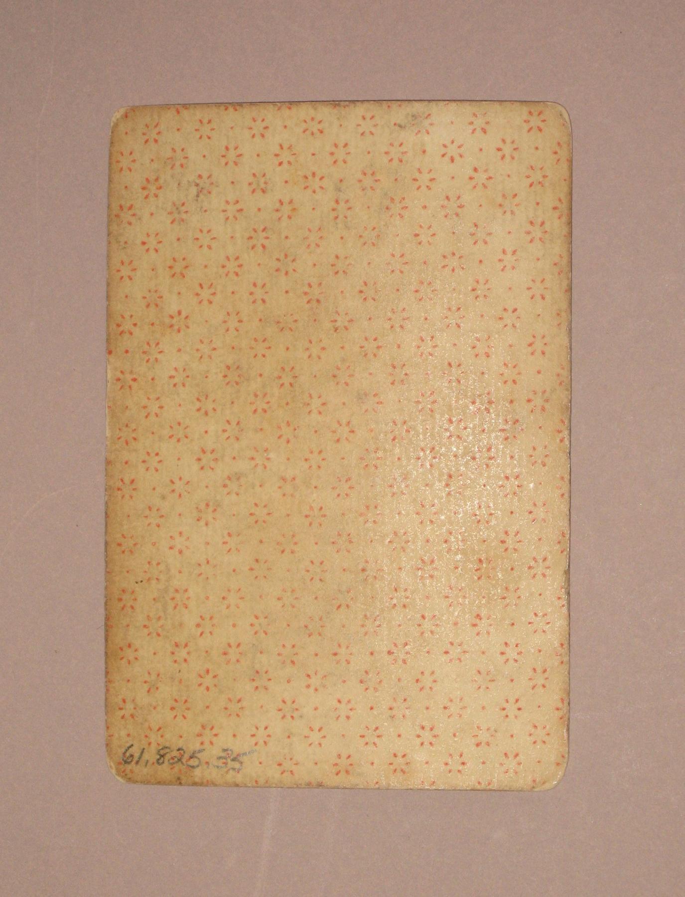 1961.0825.035 Playing Card (reverse)