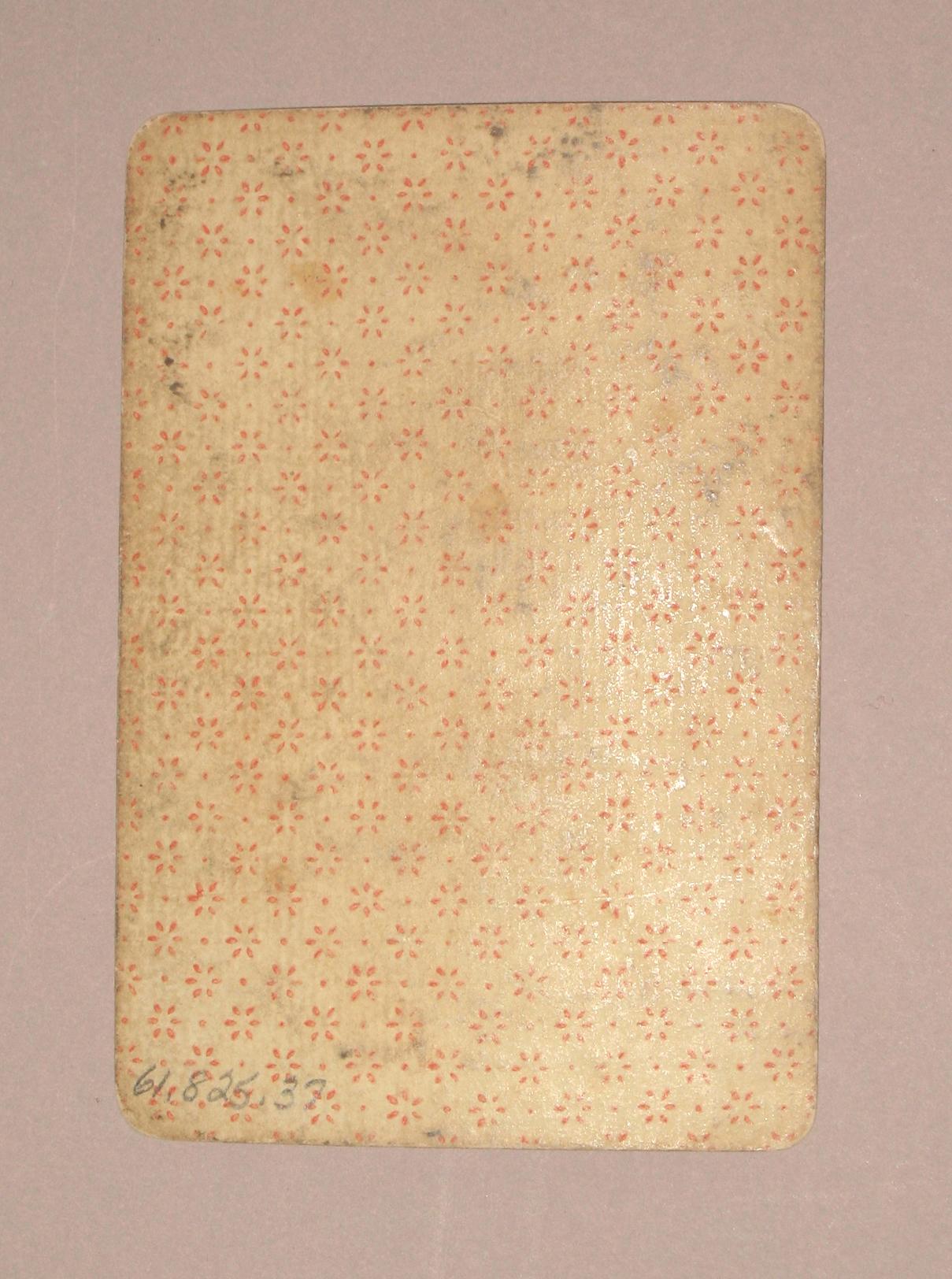 1961.0825.037 Playing Card (reverse)