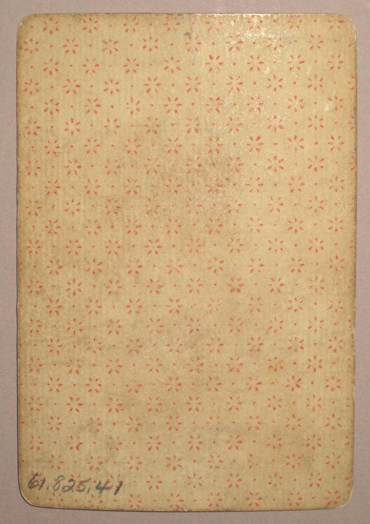 1961.0825.041 Playing Card (reverse)