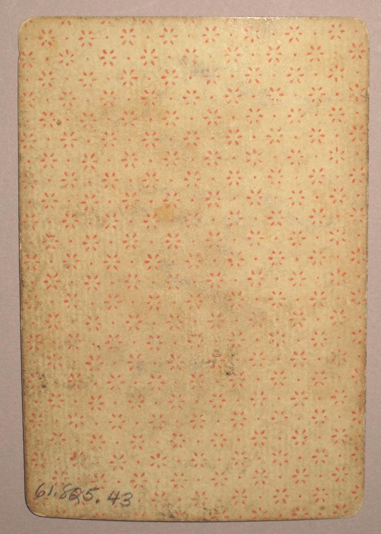 1961.0825.043 Playing Card (reverse)