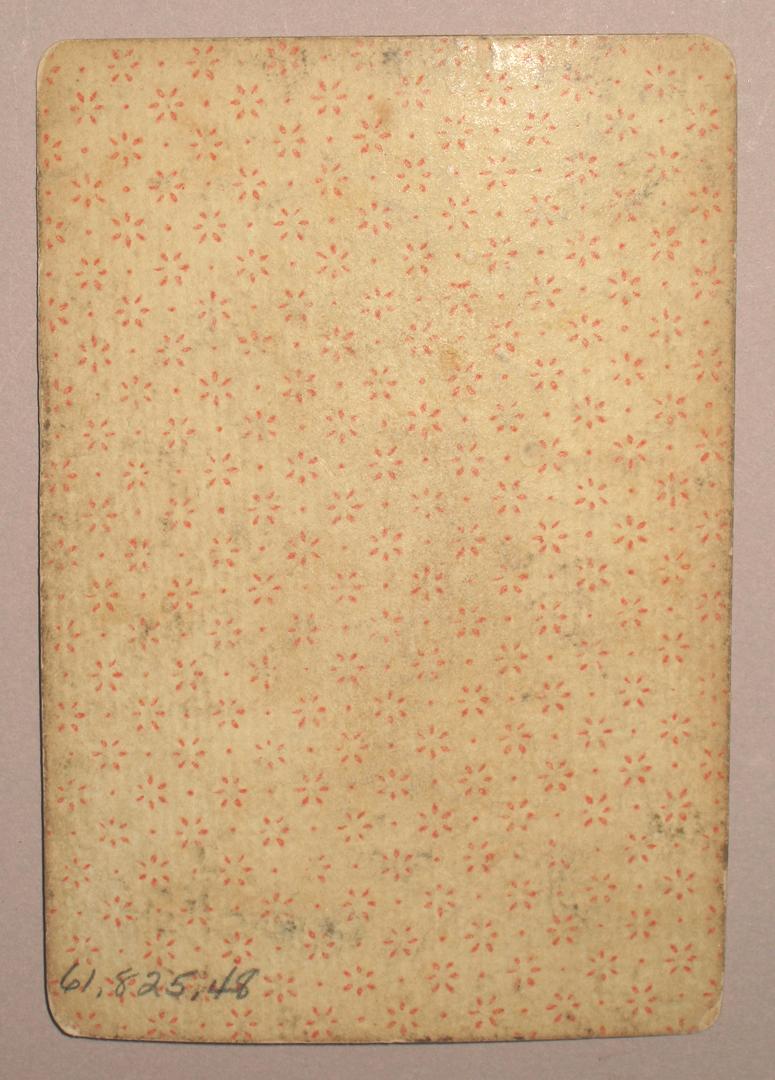 1961.0825.048 Playing Card (reverse)