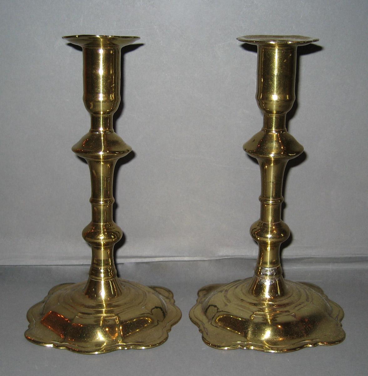 1961.0830.001 and .002 Candlesticks