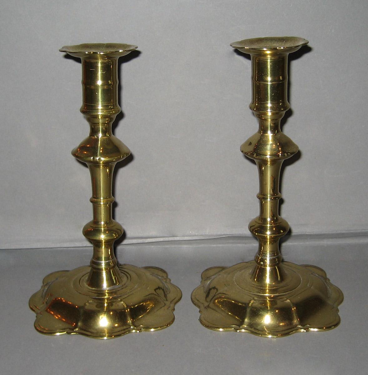 1961.0831.001 and .002 Candlesticks