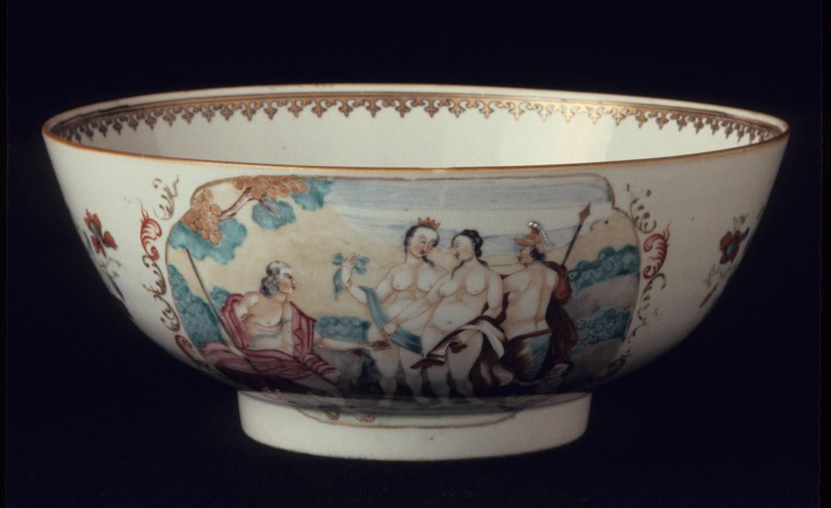 1961.0836 Bowl, Punch bowl