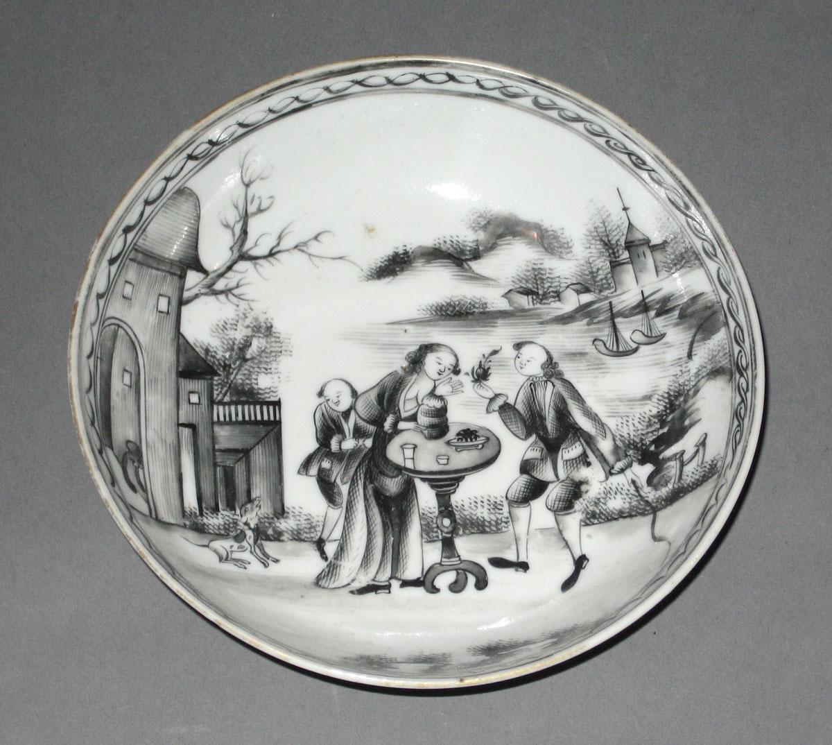 1961.0875.001 B Chinese porcelain saucer