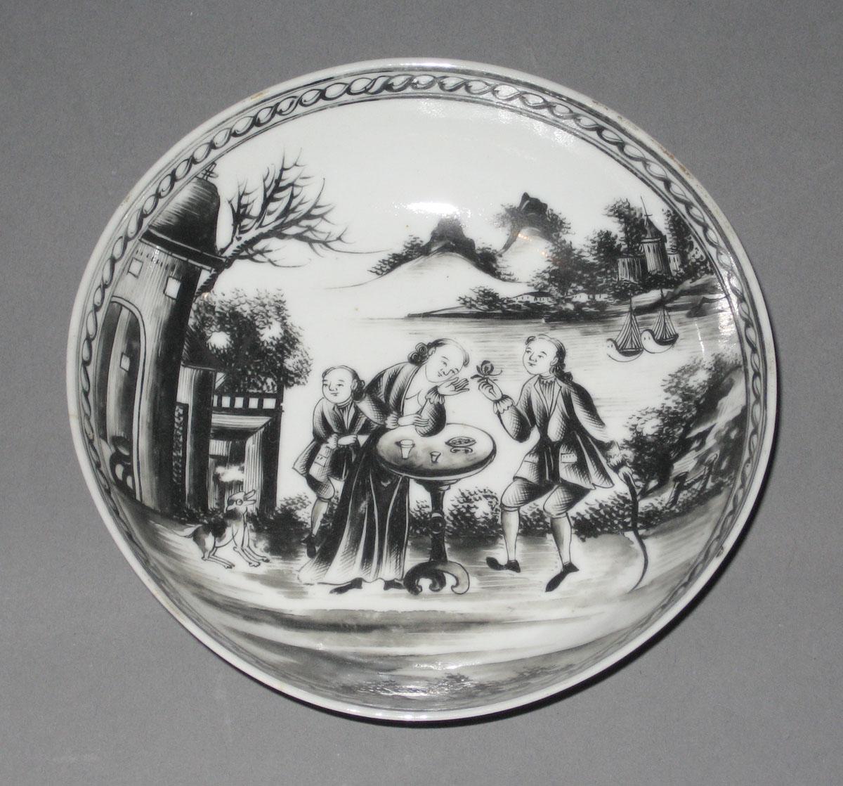 1961.0875.002 B Chinese porcelain saucer