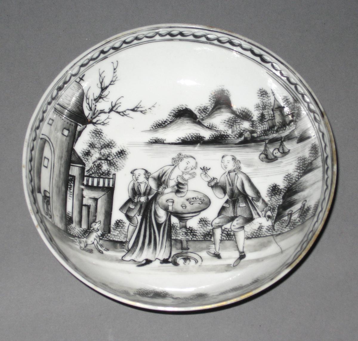 1961.0875.003 B Chinese porcelain saucer