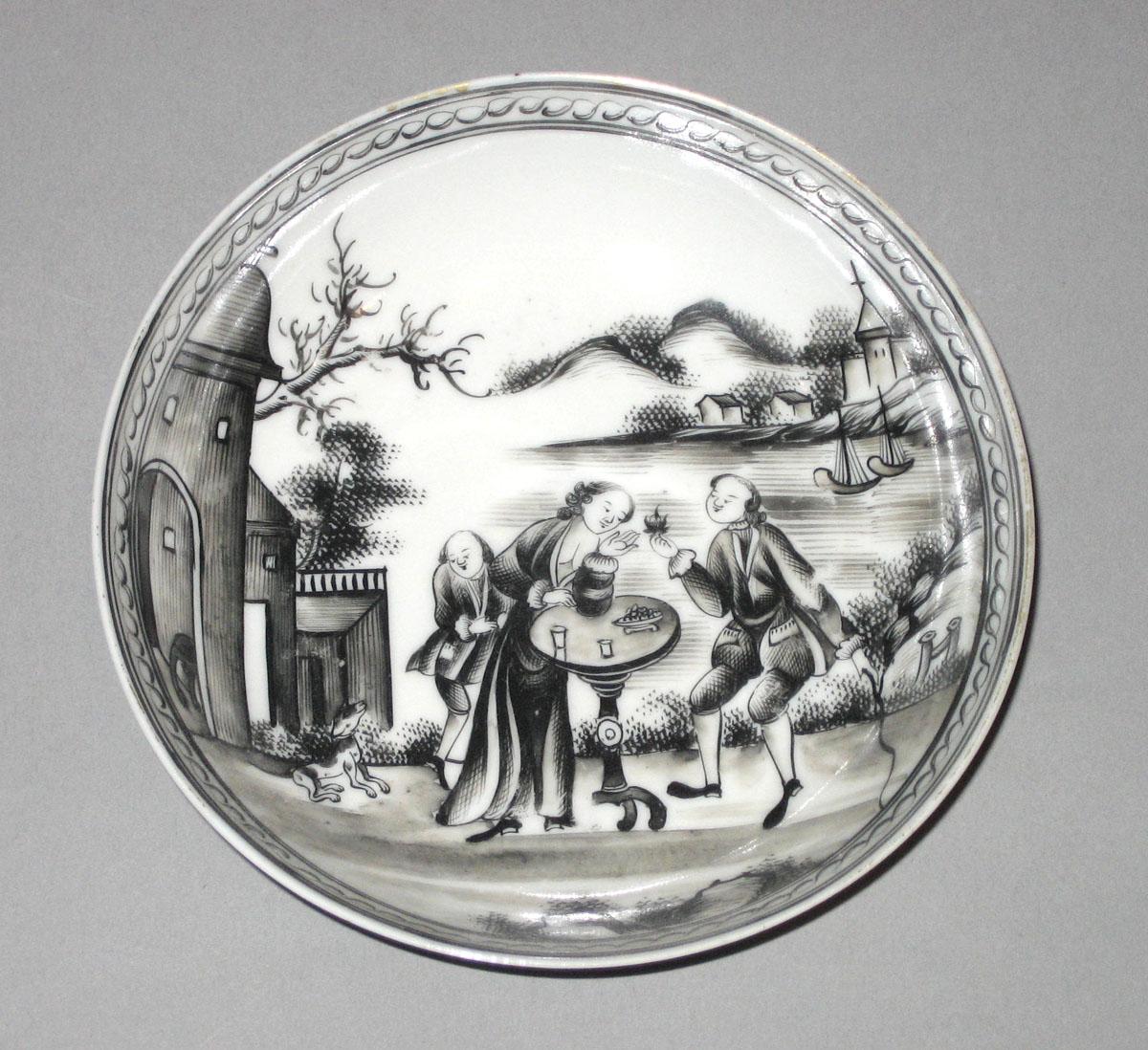 1961.0875.004 B Porcelain saucer