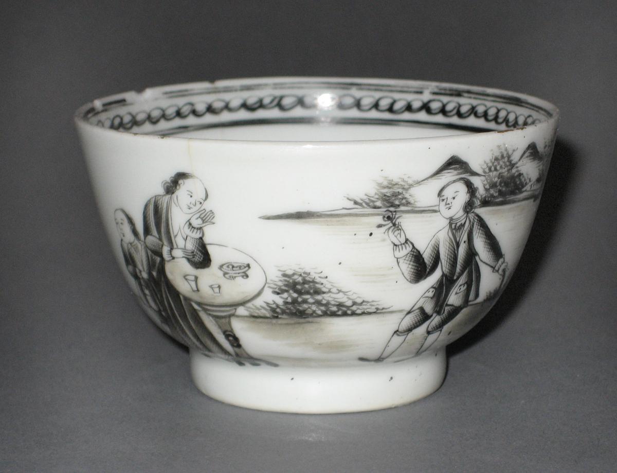 1961.0875.007 A Chinese porcelain teabowl