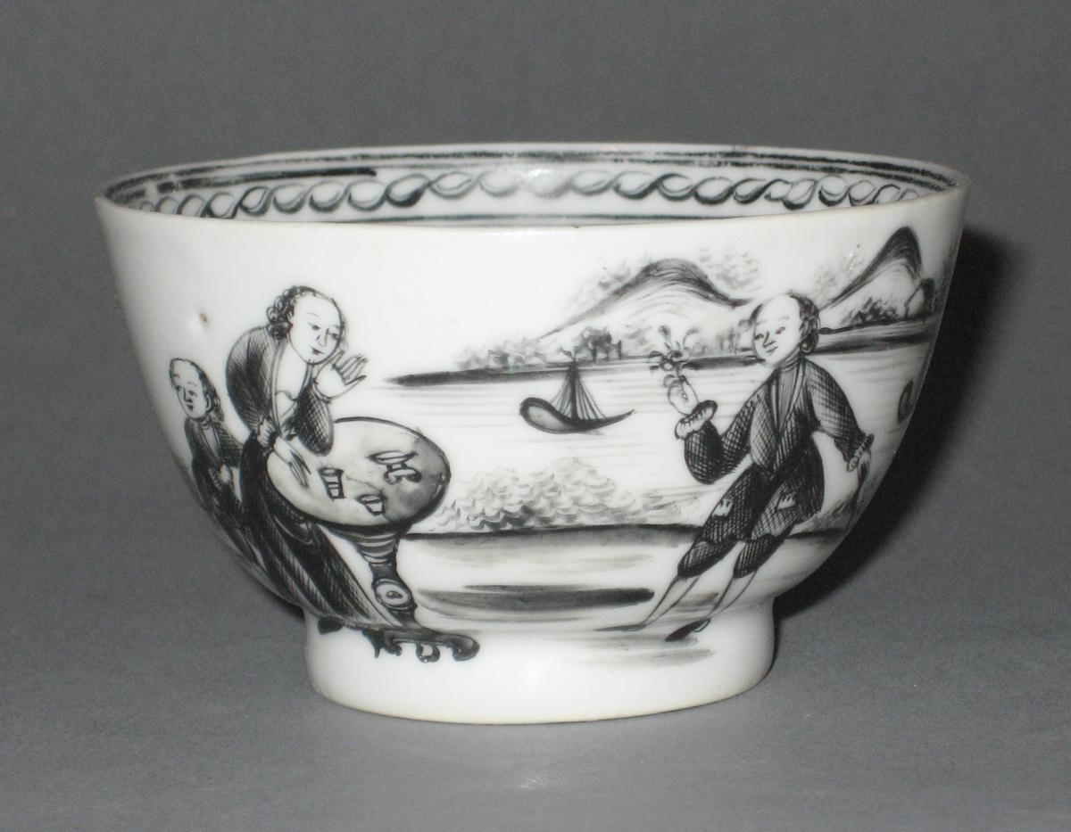 1961.0875.010 A Chinese porcelain teabowl
