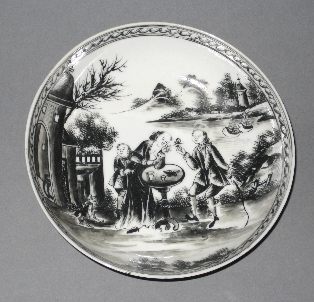 1961.0875.011 B Chinese porcelain saucer