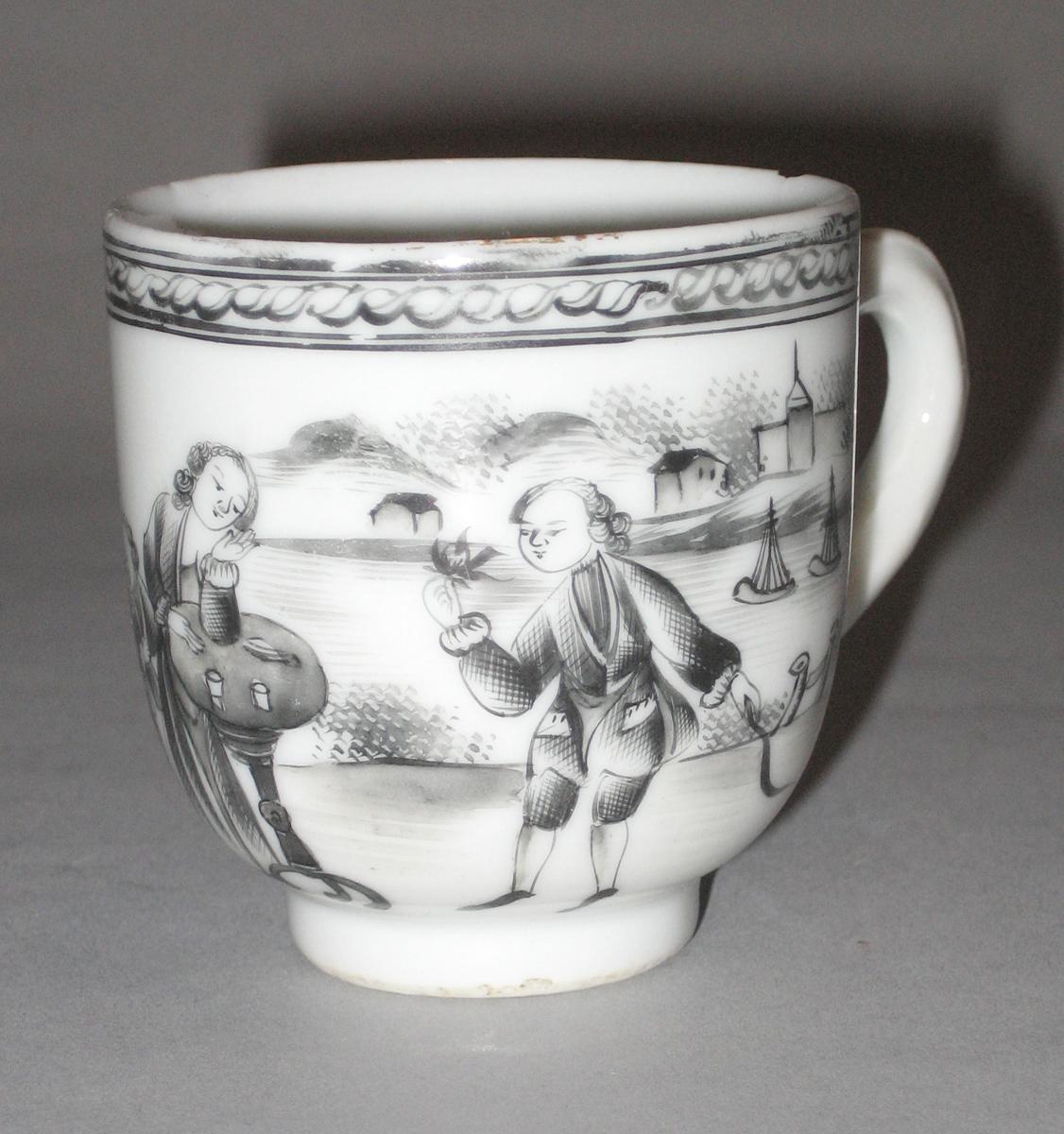 1961.0876.005 Porcelain coffee cup