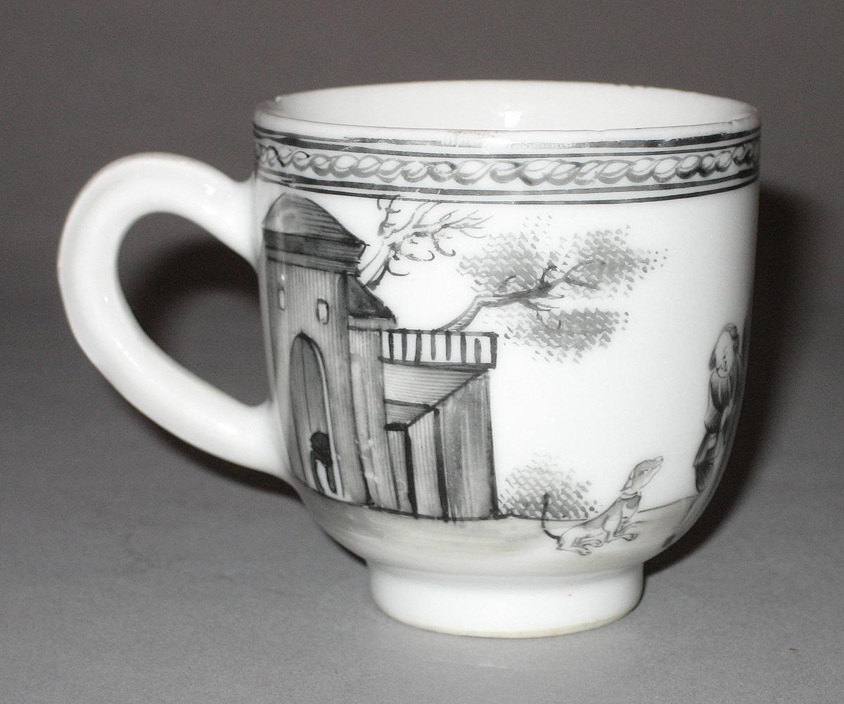 1961.0876.005 Porcelain coffee cup side 2