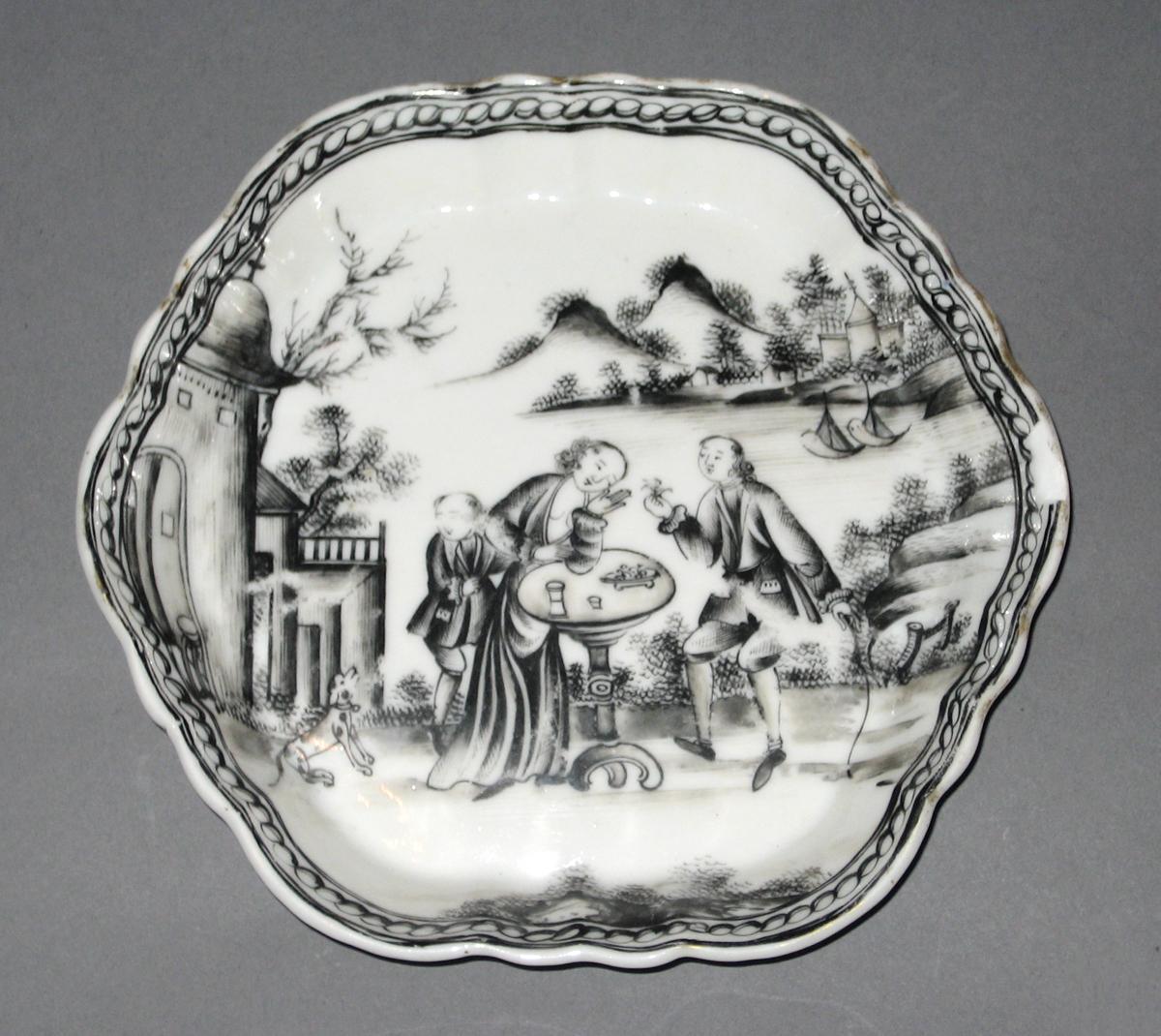 1961.0877 Porcelain teapot stand