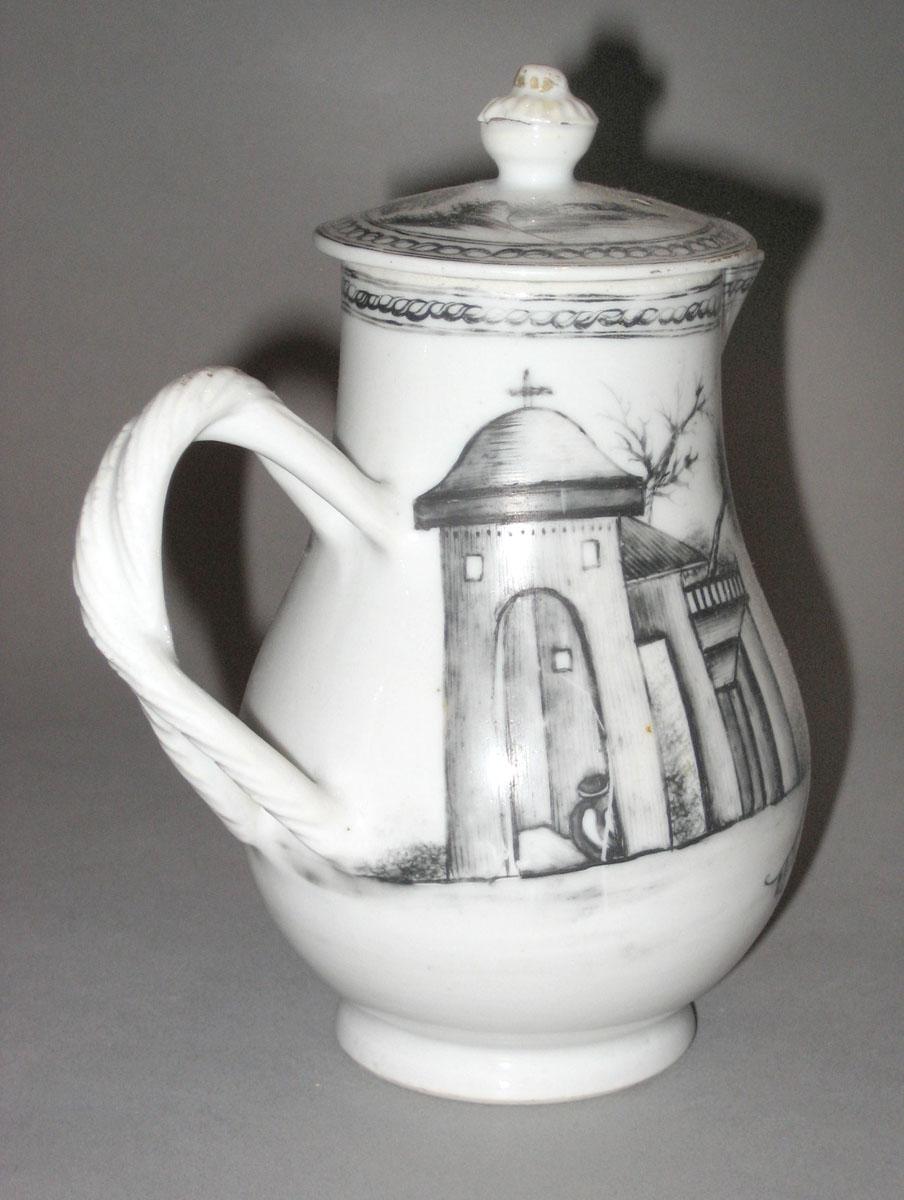 1961.0880 Porcelain milk jug side 2