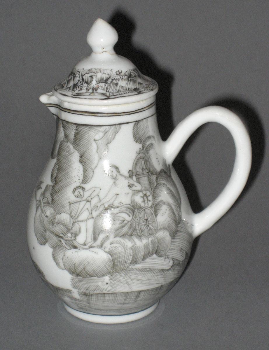 1961.0885 A, B Chinese porcelain milk jug