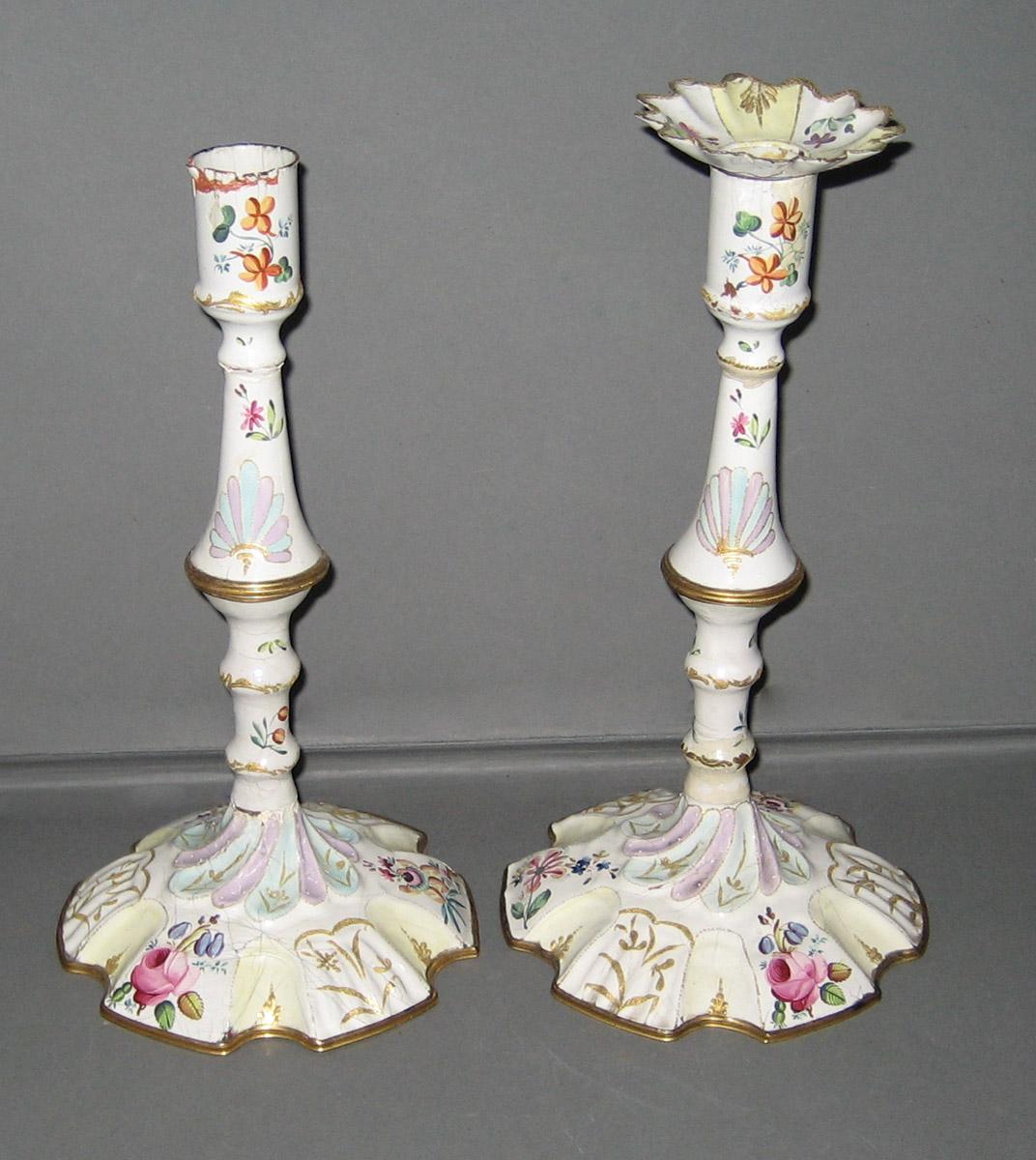 1961.0919.001 A, B and .002 A, B Candlesticks