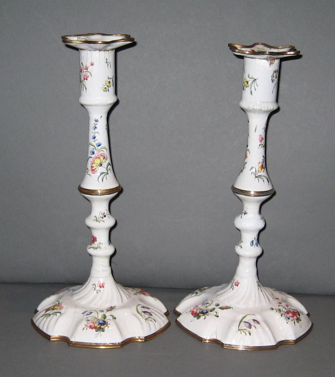 1961.0920.001 A, B and .002 A, B Candlesticks