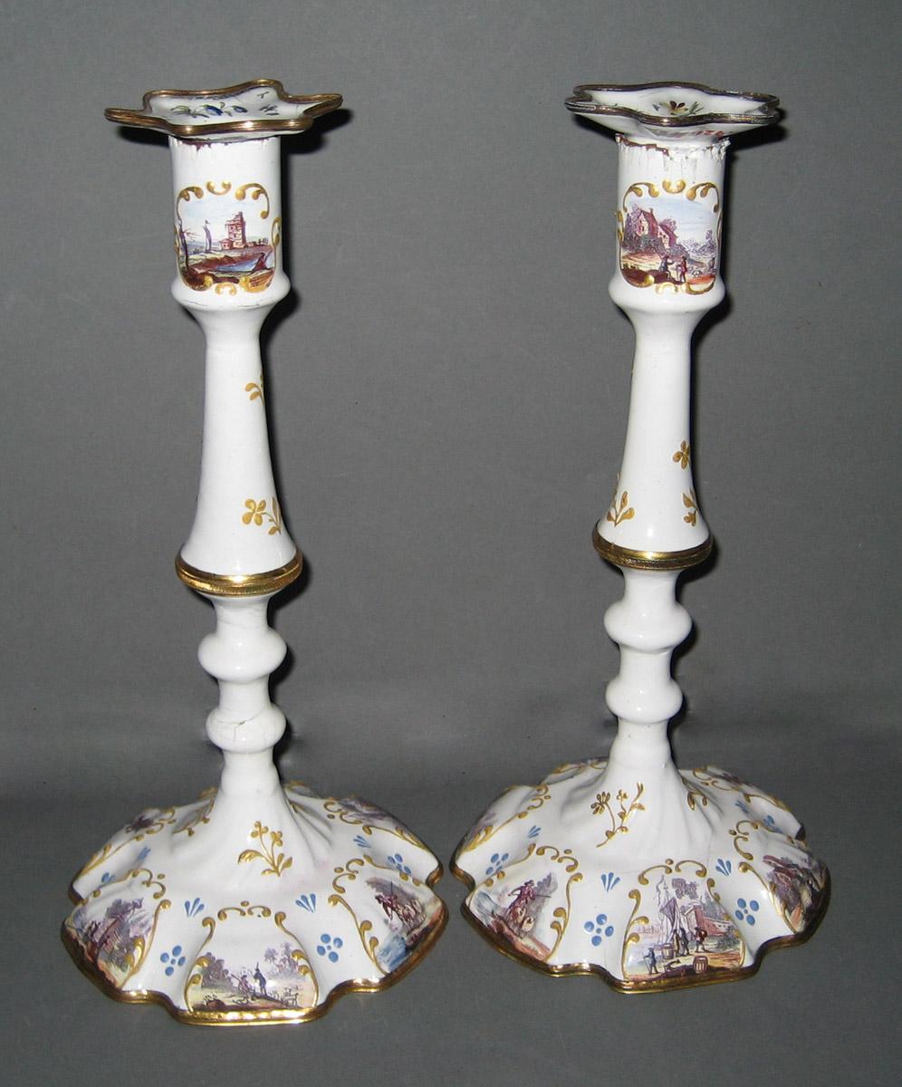 1961.0921.001 A, B and .002 A, B Candlesticks
