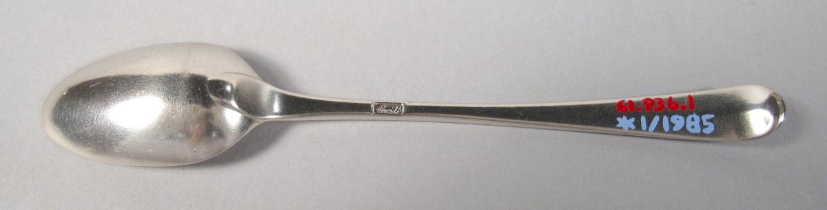 1961.0936.001 Silver Spoon underside