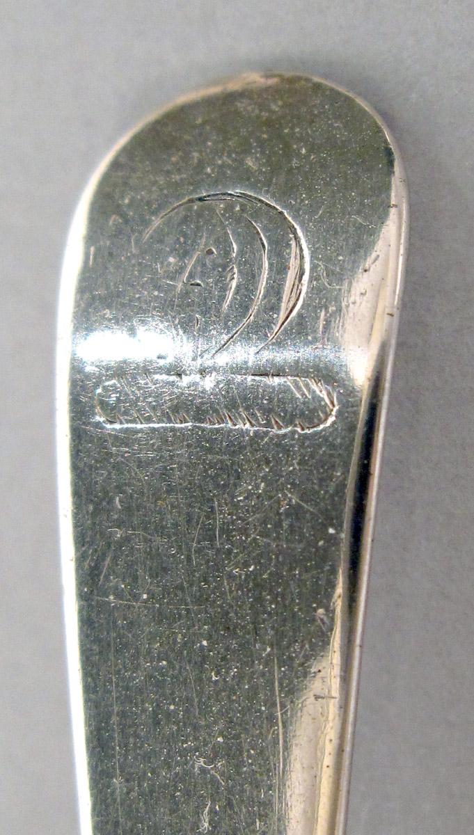 1961.0936.001 Silver Spoon engraving