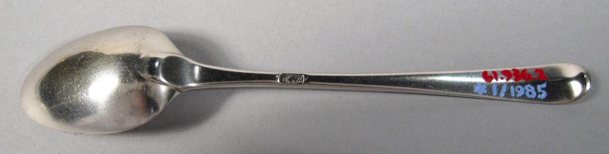 1961.0936.002 Silver Spoon underside