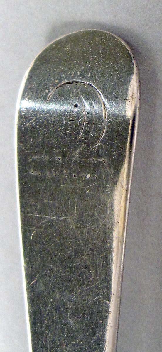 1961.0936.002 Silver Spoon engraving
