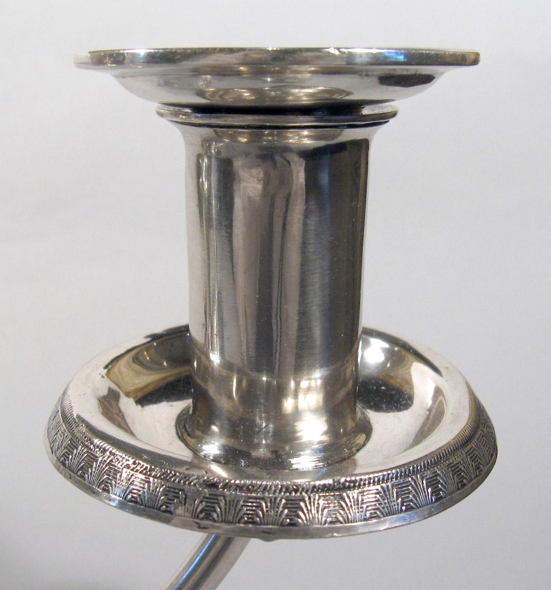 1961.0952.001 Silver Candelabrum candle cup 1