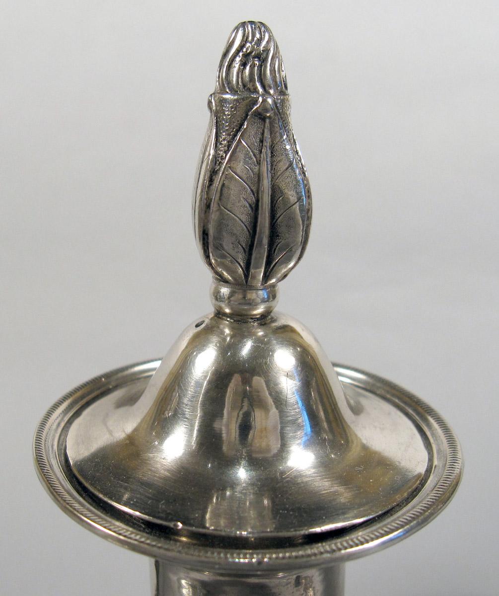 1961.0952.001 Silver Candelabrum finial