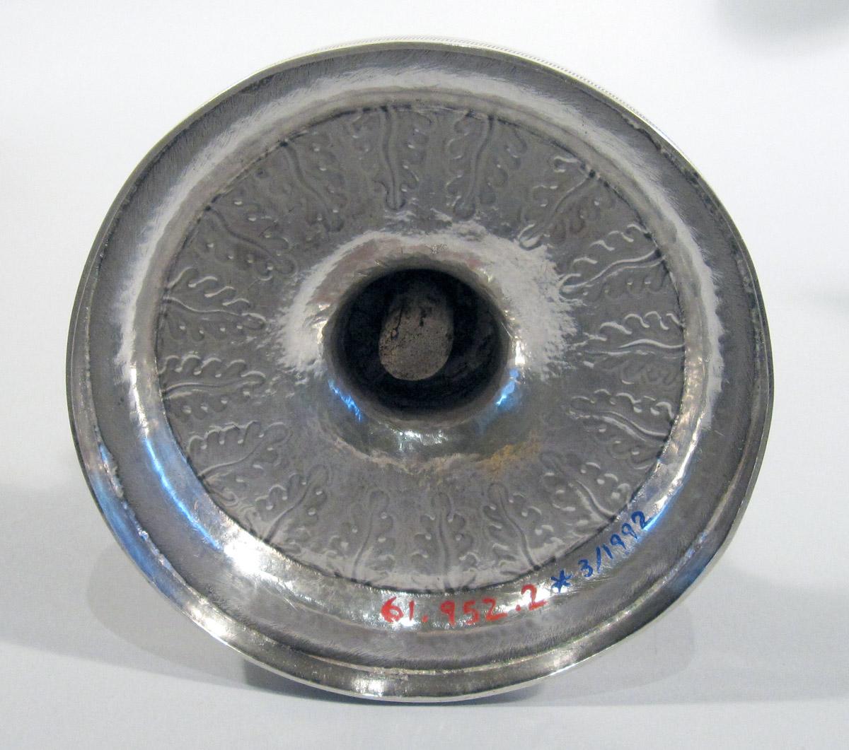 1961.0952.002 Silver Candelabrum underside