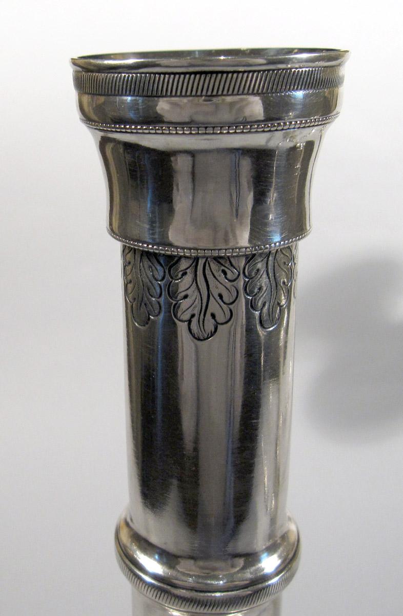 1961.0952.002 Silver Candelabrum detail 3