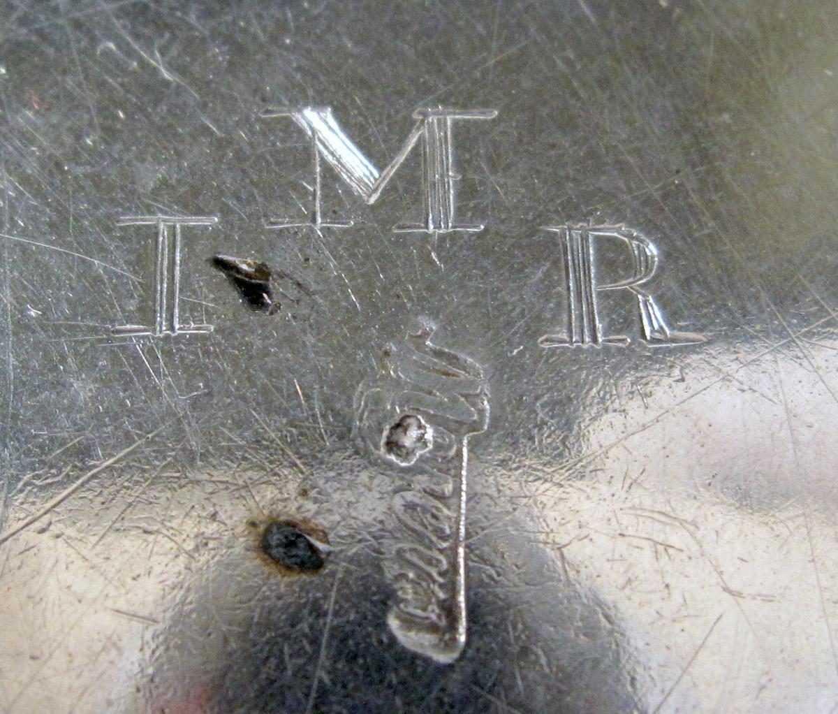 1961.0957.001 Silver Beaker engraving