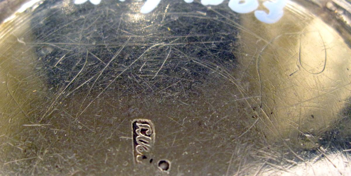 1961.0957.002 Silver Beaker inscription
