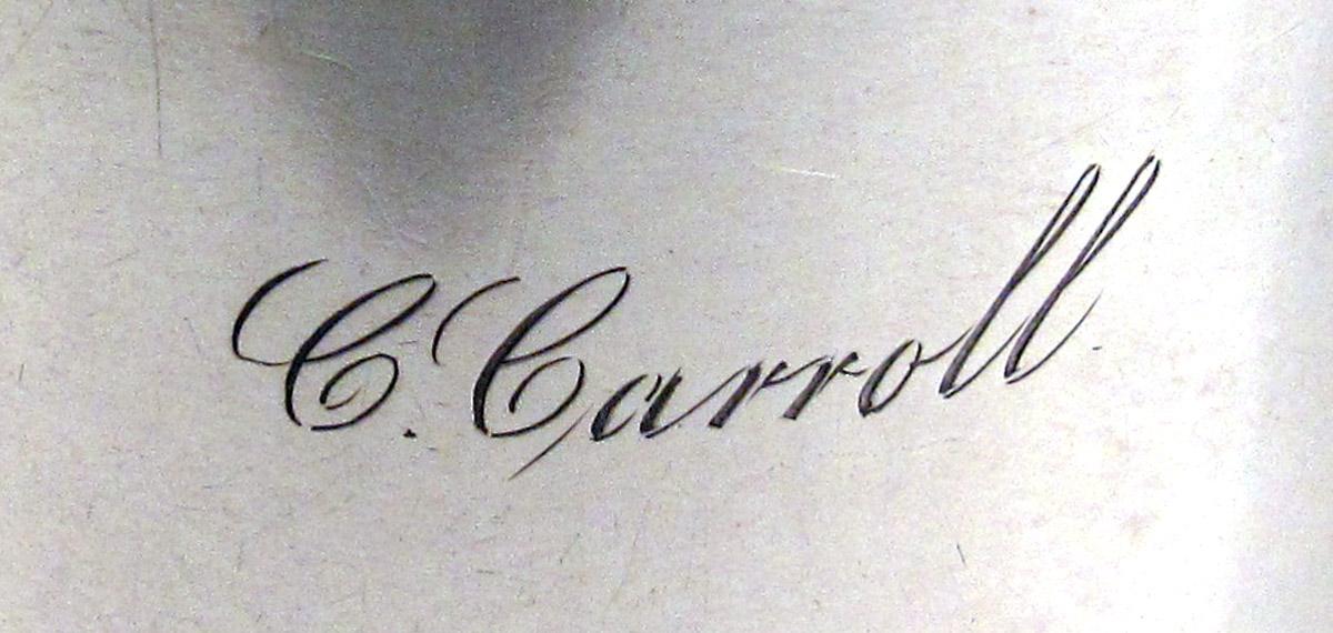 1961.0961 Silver Beaker engraving