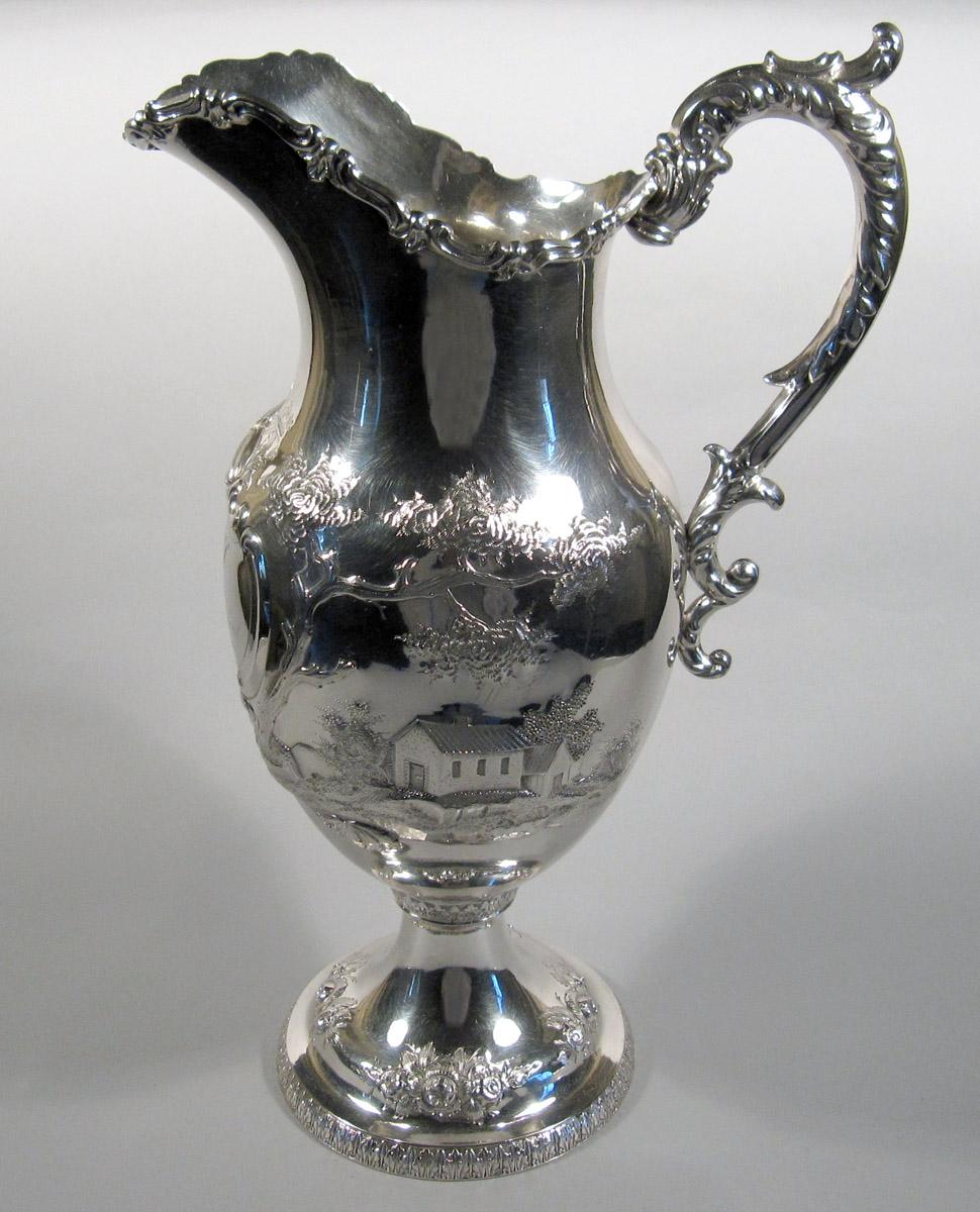 1961.0964 Silver Pitcher side 1