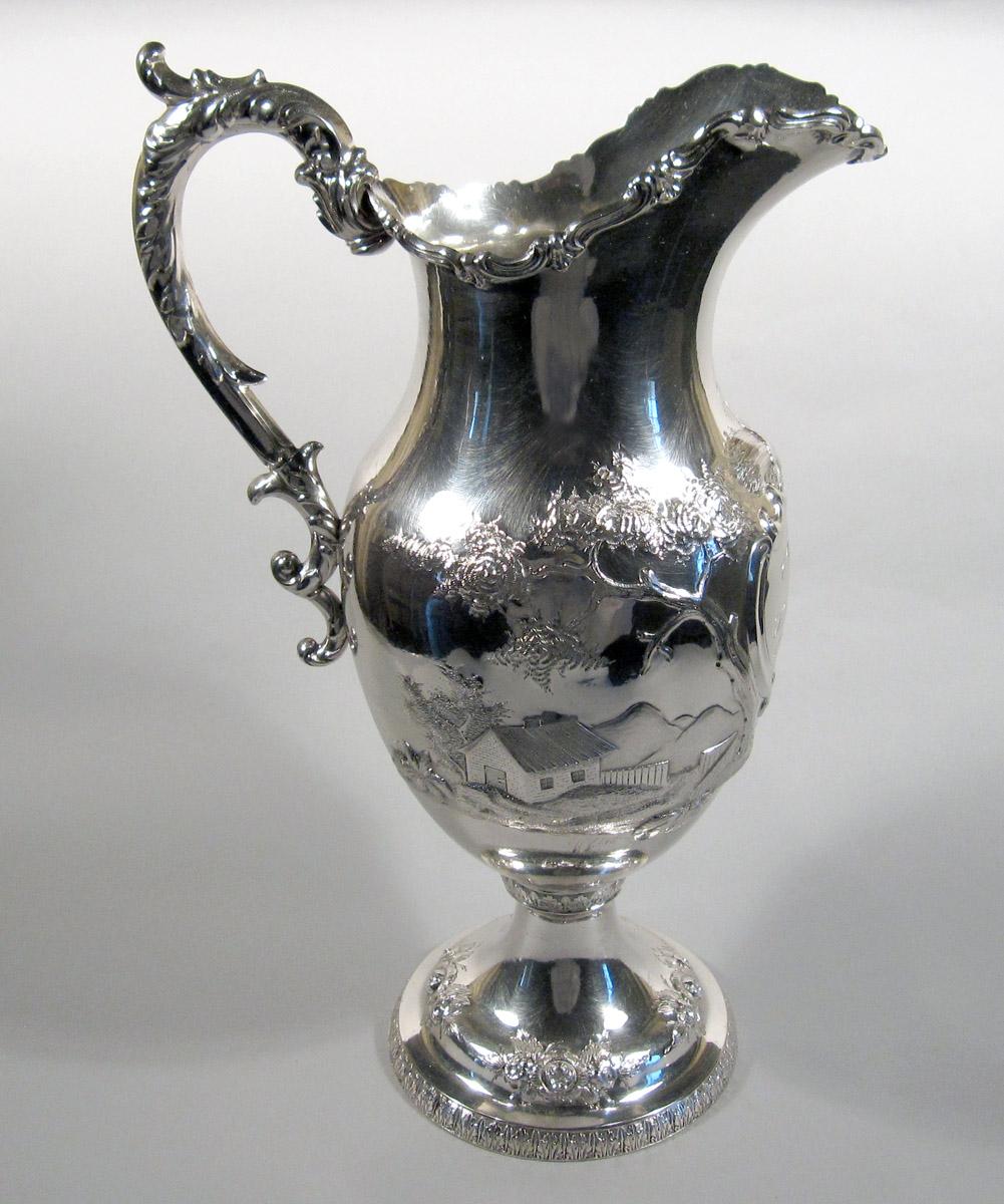 1961.0964 Silver Pitcher side 2