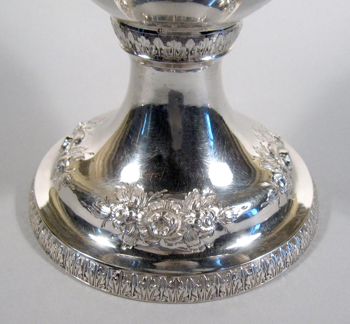 1961.0964 Silver Pitcher detail base