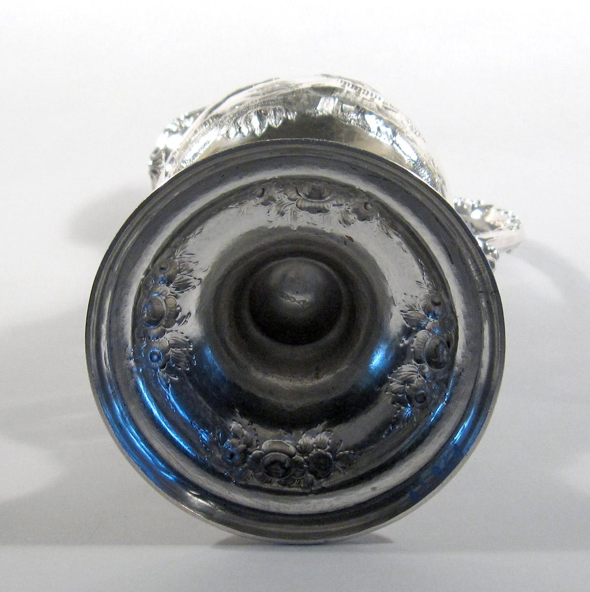 1961.0964 Silver Pitcher underside