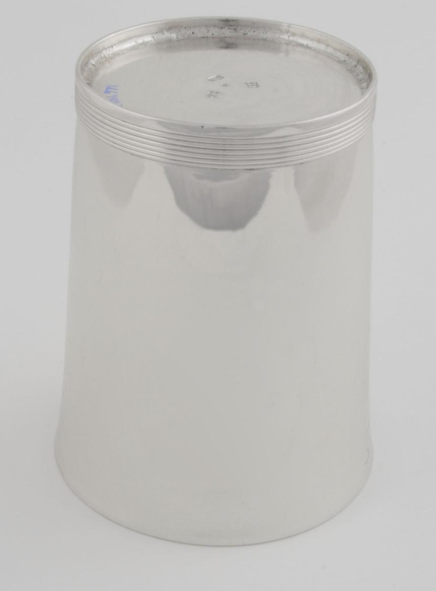 1961.0971 Silver Beaker, View 2