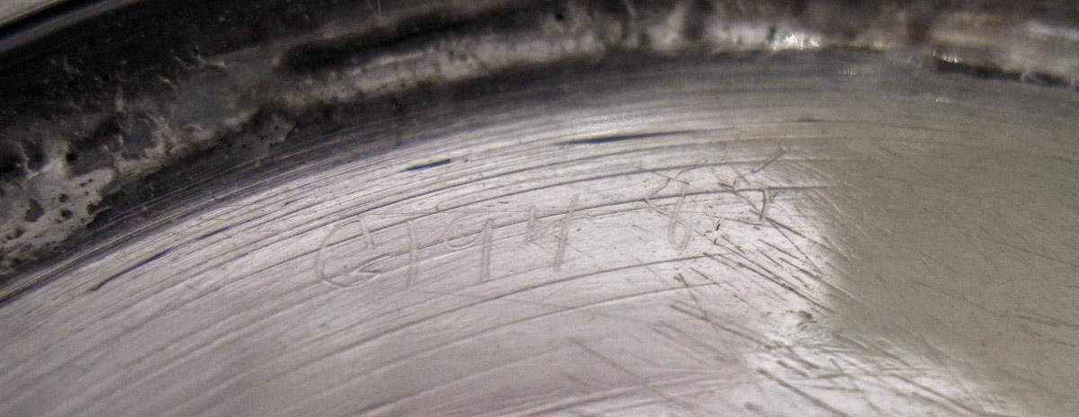 1961.0971 Beaker, inscription