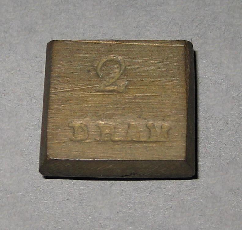 1961.1042 D D Weight