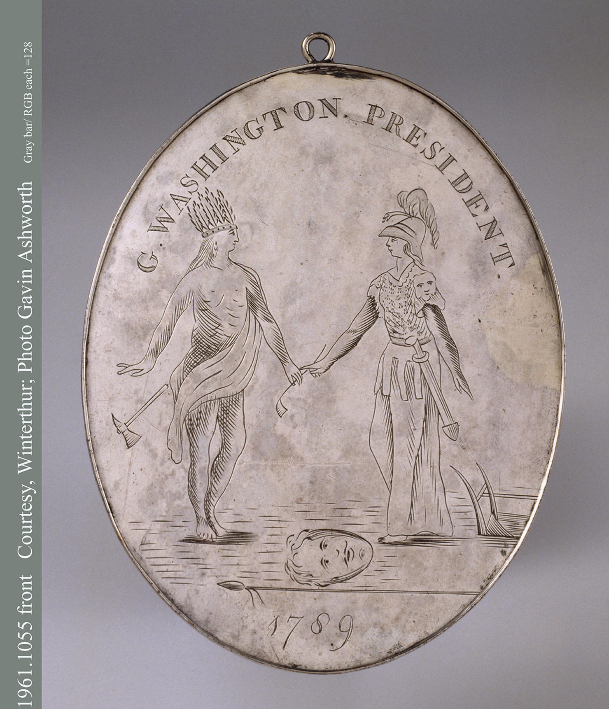 1961.1055 Medal (front)
