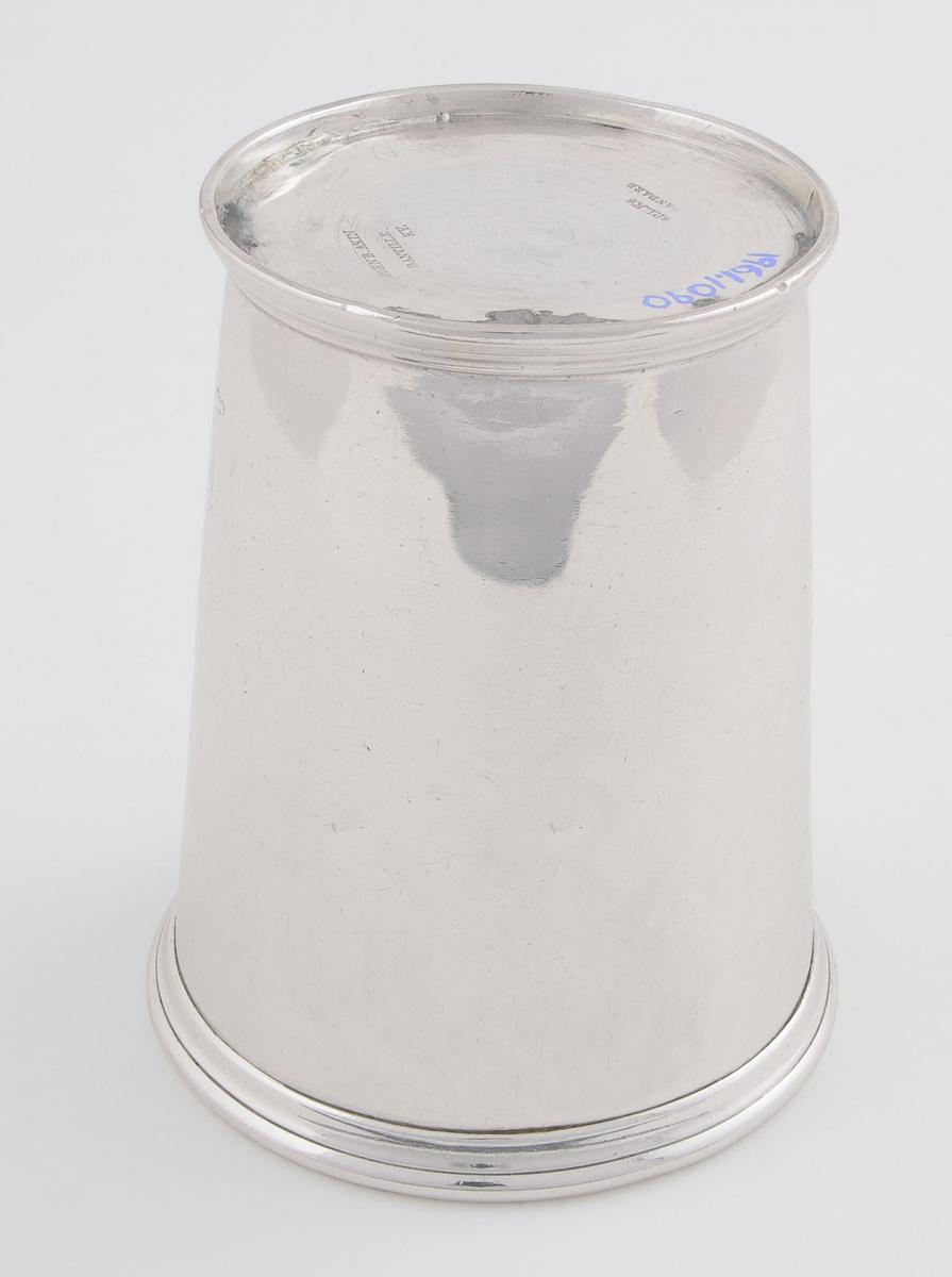 1961.1090 Silver Beaker, View 2