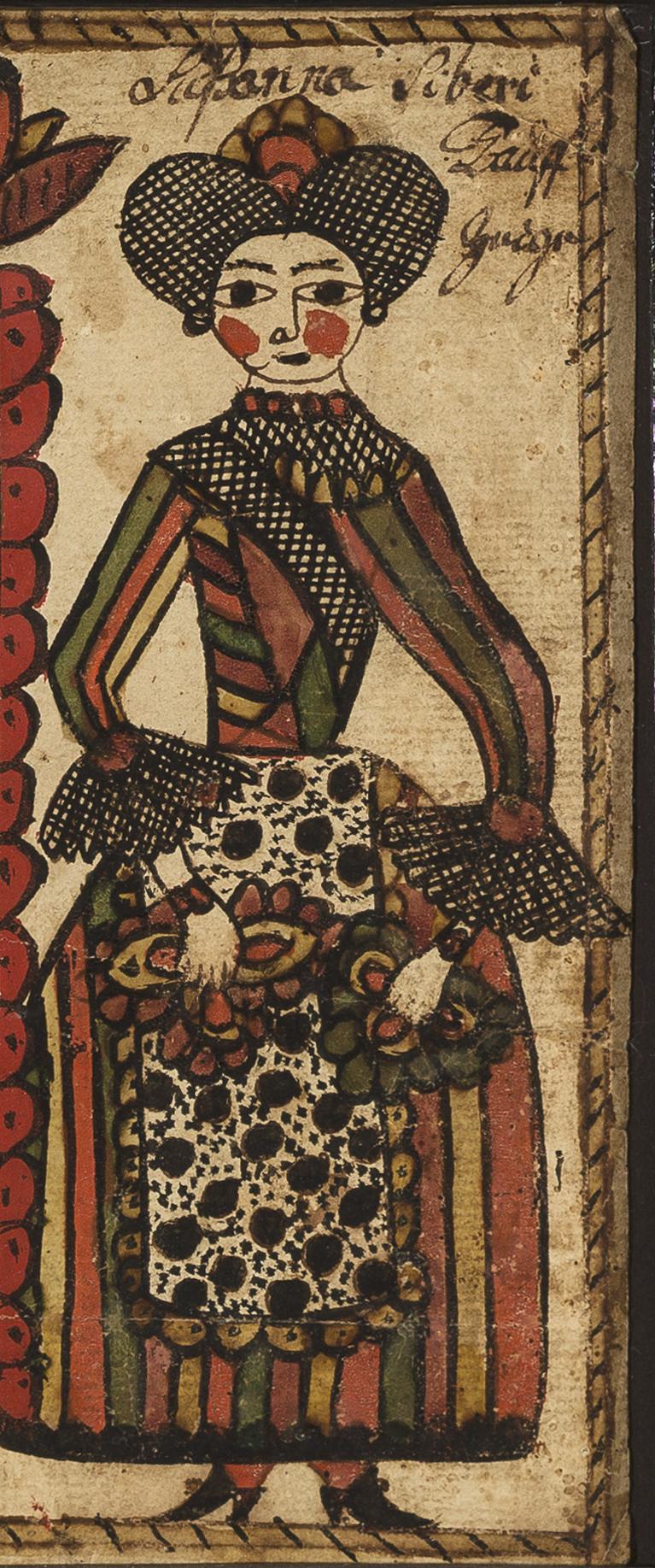 1961.1118 Fraktur, detail 3